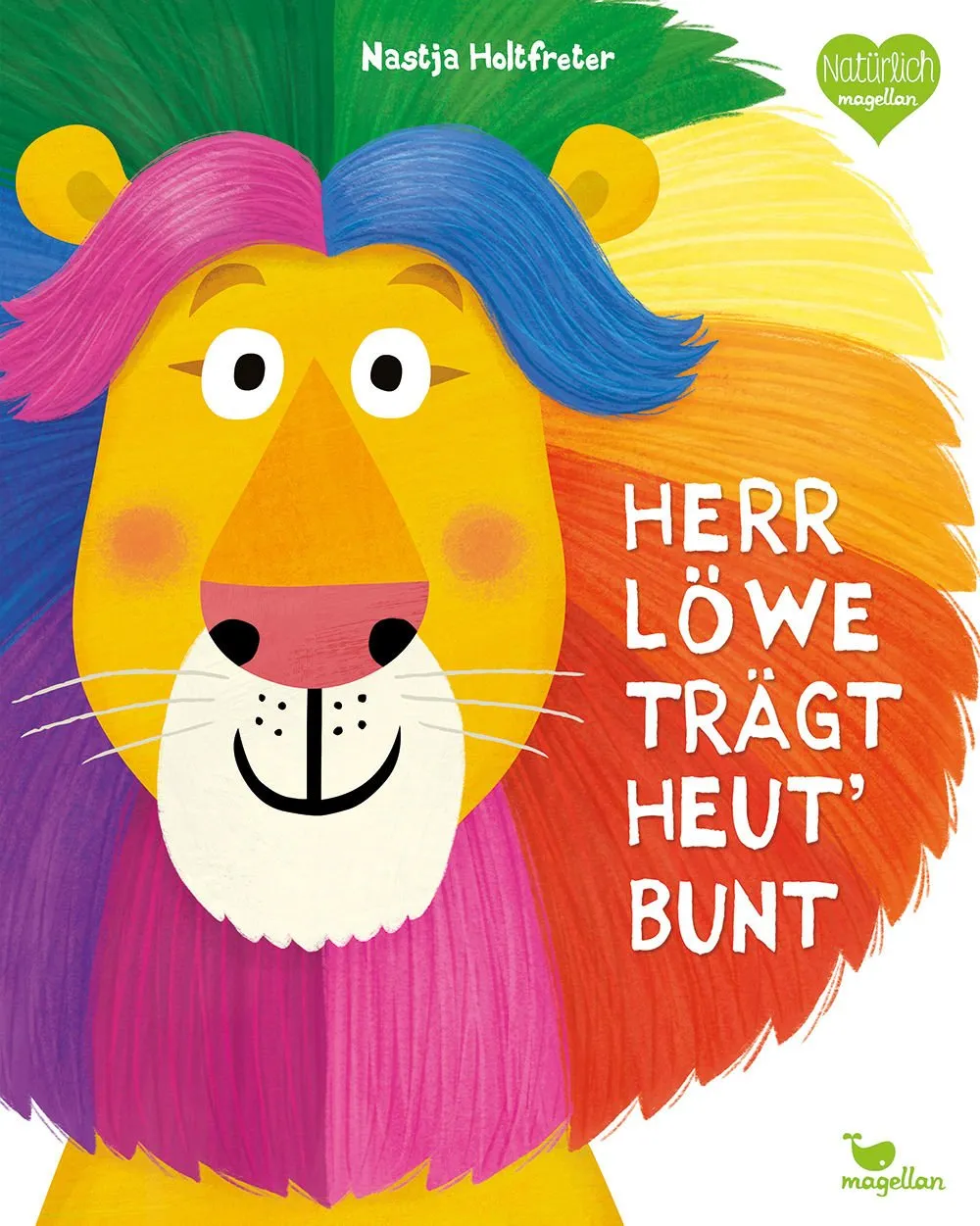 Herr Löwe trägt heut bunt