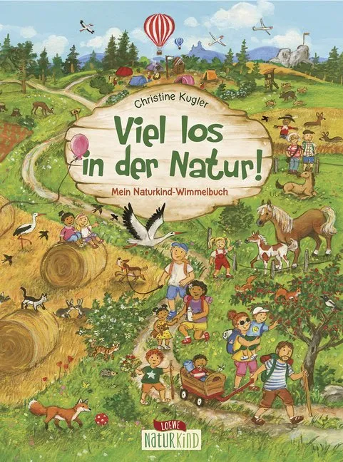 Viel los in der Natur! - Mein Naturkind-Wimmelbuch