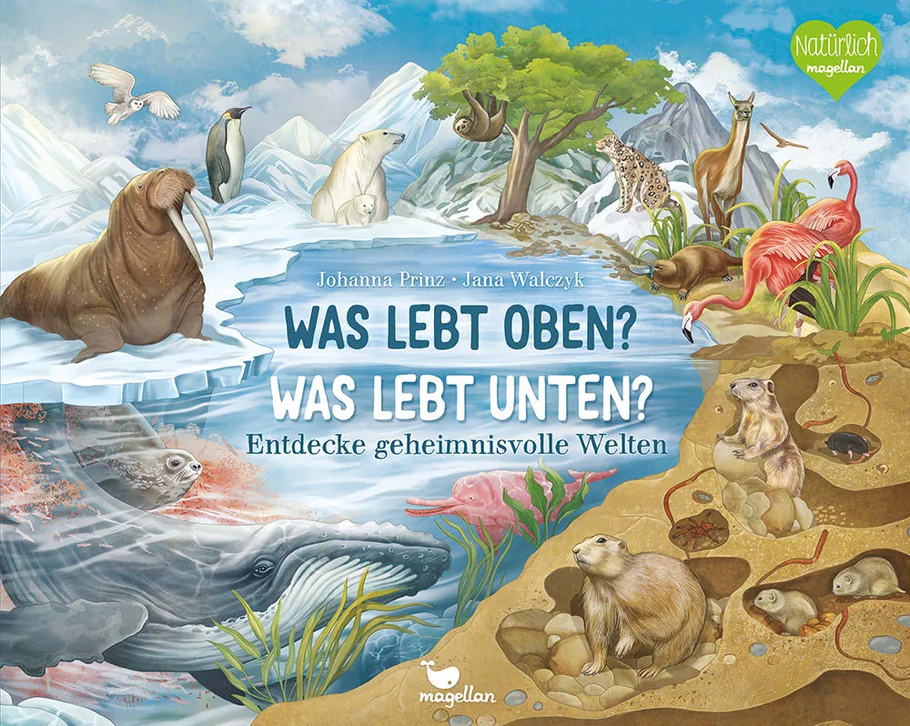 Was lebt oben? Was lebt unten? - Entdecke geheimnisvolle Welten