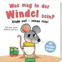Was mag in der Windel sein? Klapp auf – schau rein