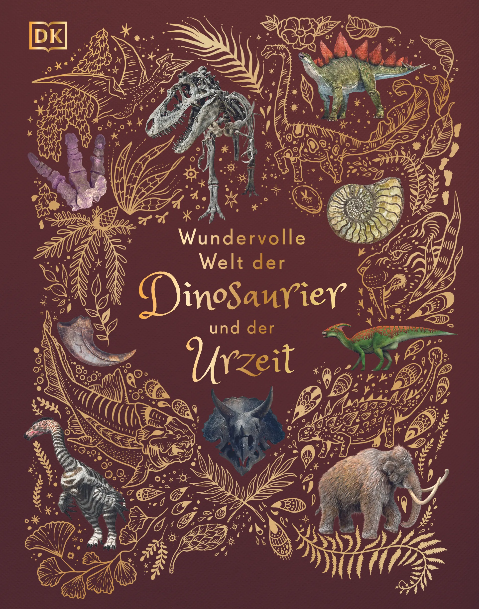Wundervolle Welt der Dinosaurier und der Urzeit
