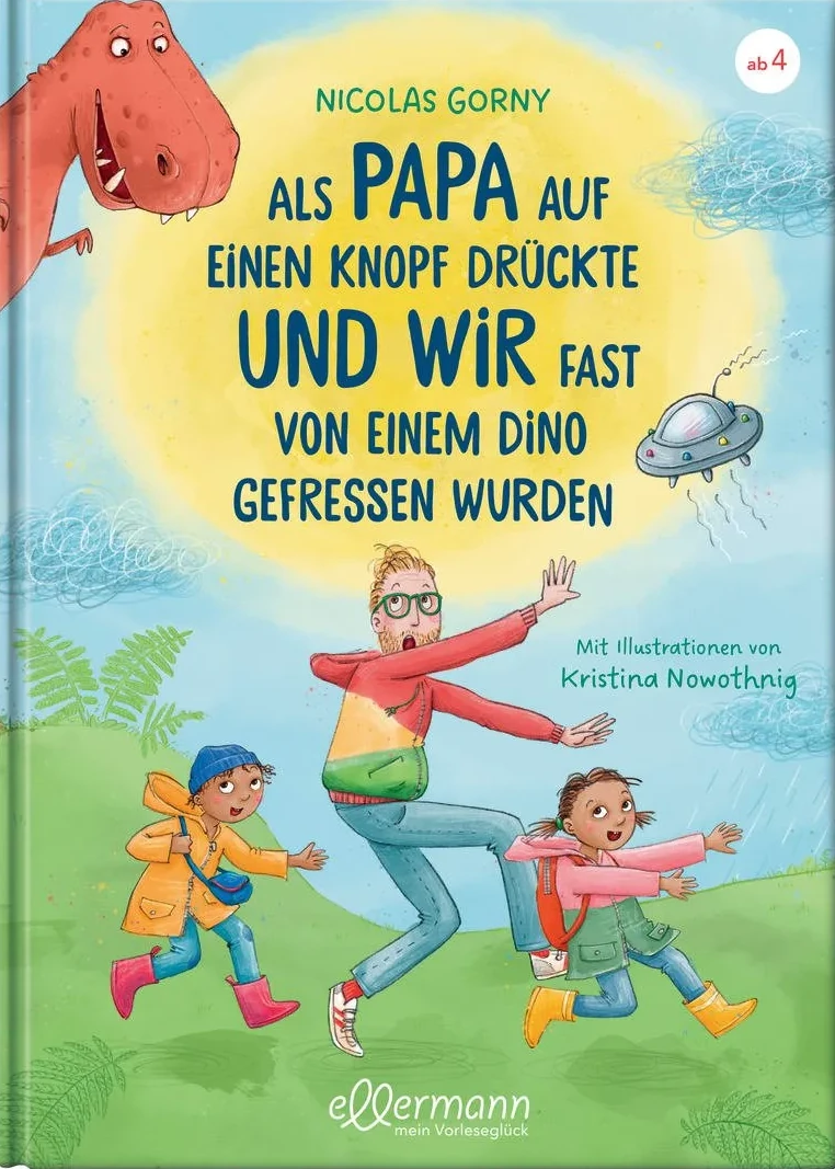 Als Papa auf den Knopf drückte und wir fast von einem Dino gefressen wurden