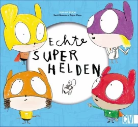 Echte Superhelden – Pop-up-Bilderbuch