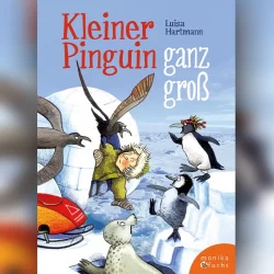Kleiner Pinguin ganz groß