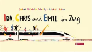 Ida, Chris und Emil im Zug