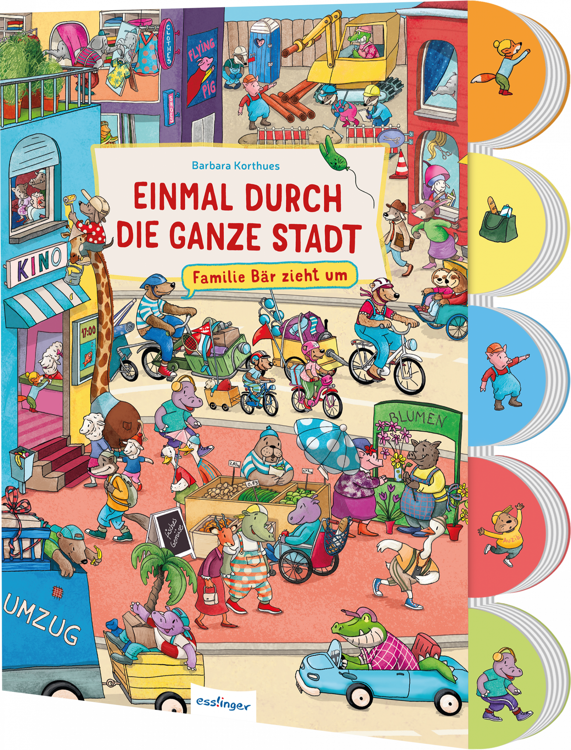 Einmal durch die ganze Stadt – Familie Bär zieht um