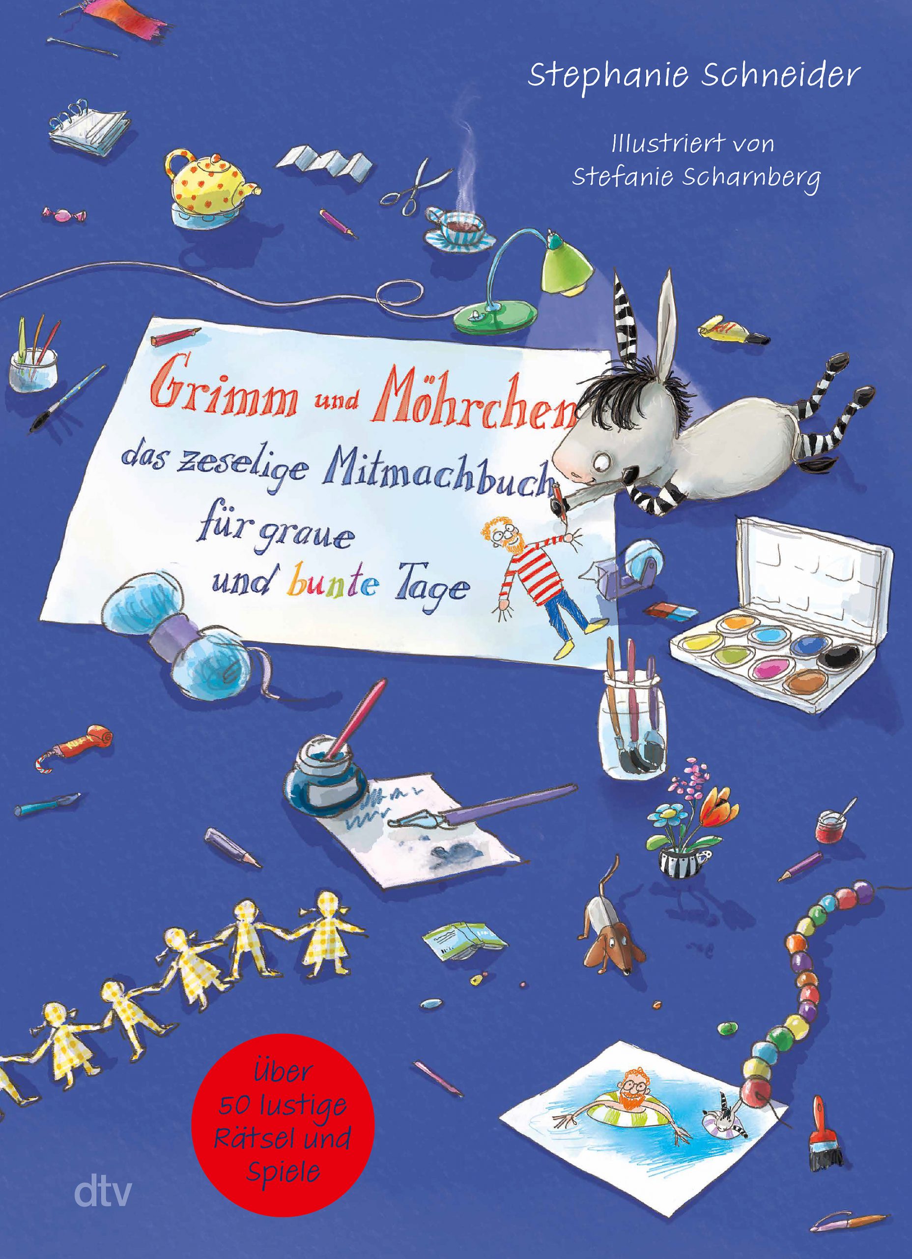 Grimm und Möhrchen – Das zeselige Mitmachbuch für graue und bunte Tage