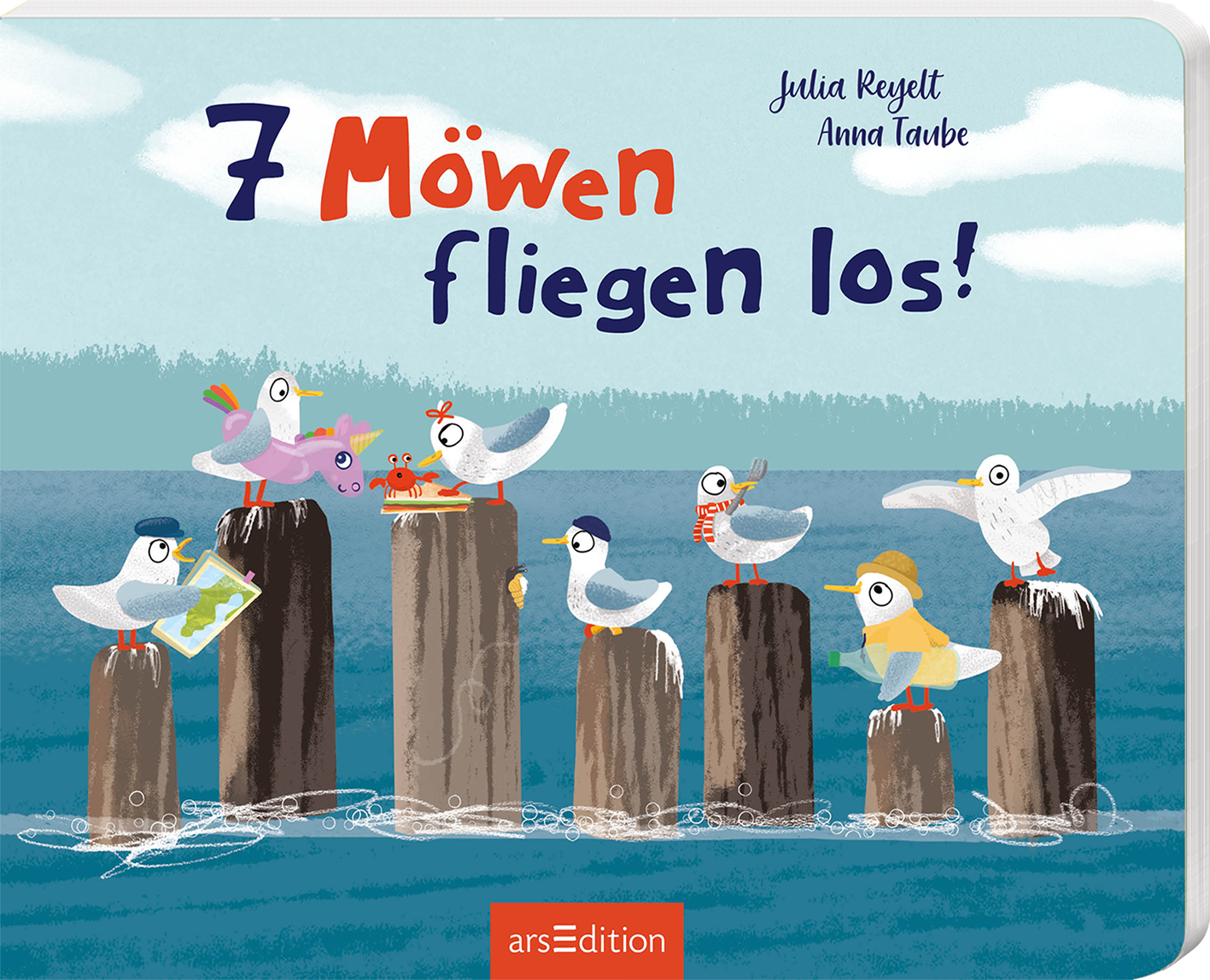 7 Möwen fliegen los!