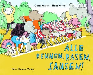 Alle rennen, rasen, sausen!