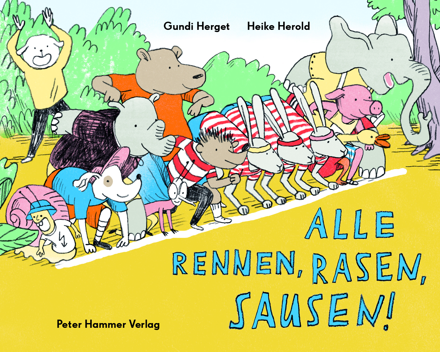Alle rennen, rasen, sausen!