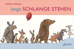 Lange Schlange stehen