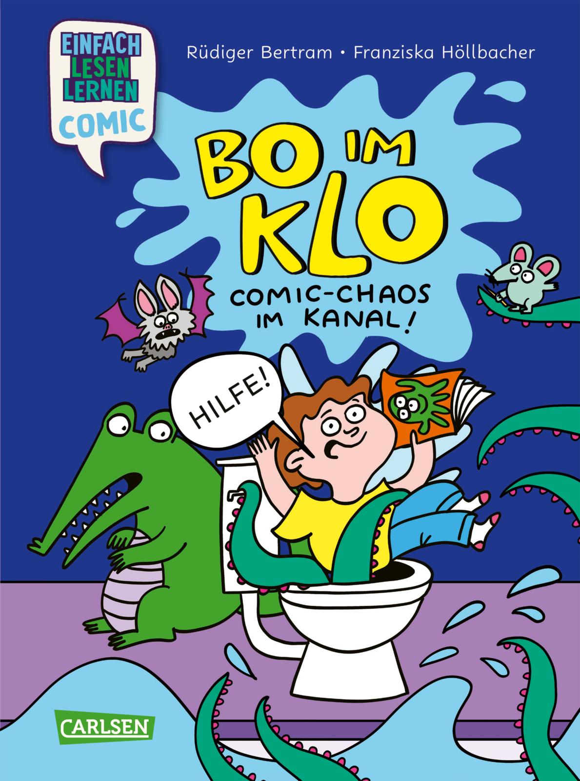 Bo im Klo