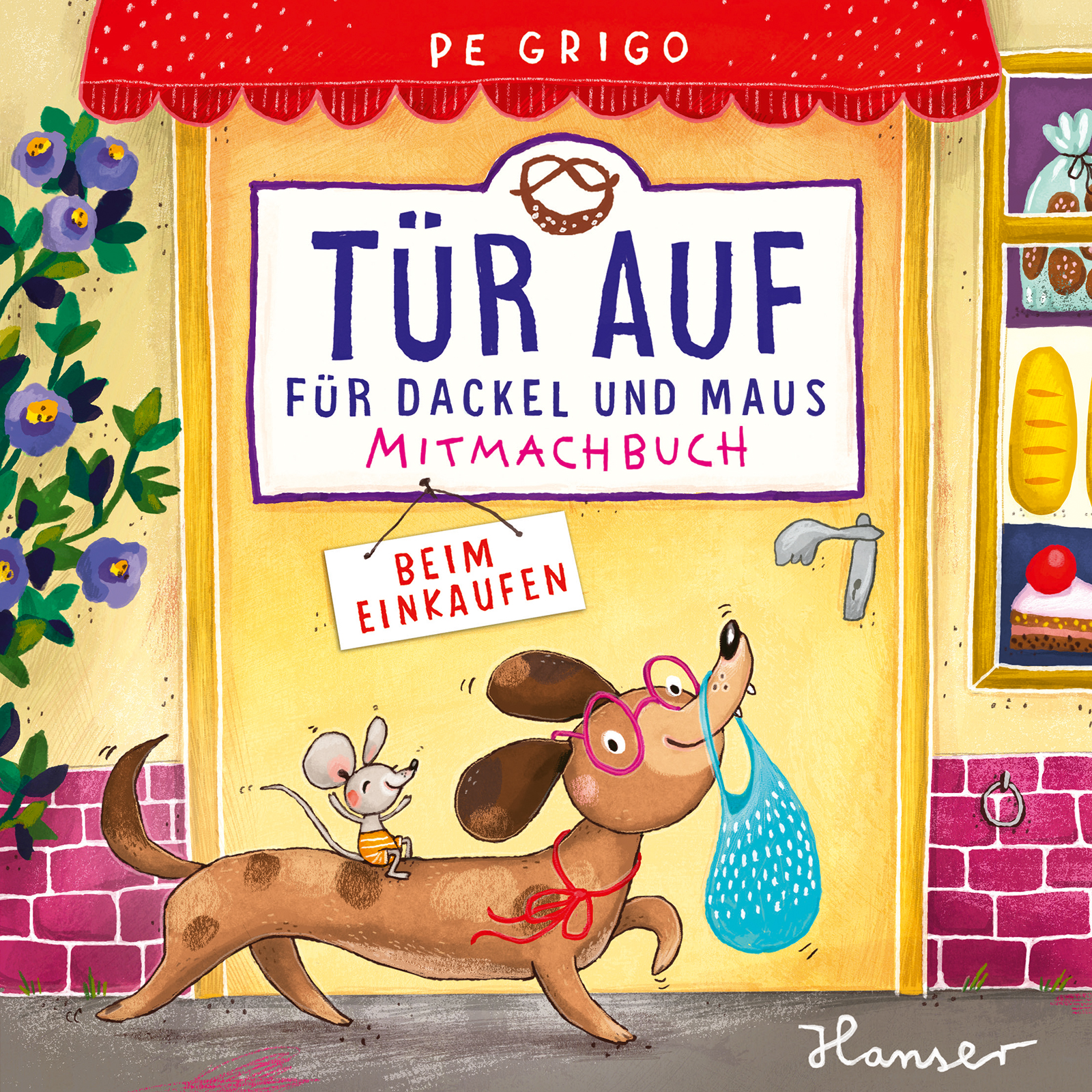 Tür auf für Dackel und Maus – Beim Einkauf