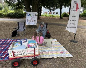 Malen und Lesen im Park 22. und 24.7.2026 – Riehl- und Gervinuspark
